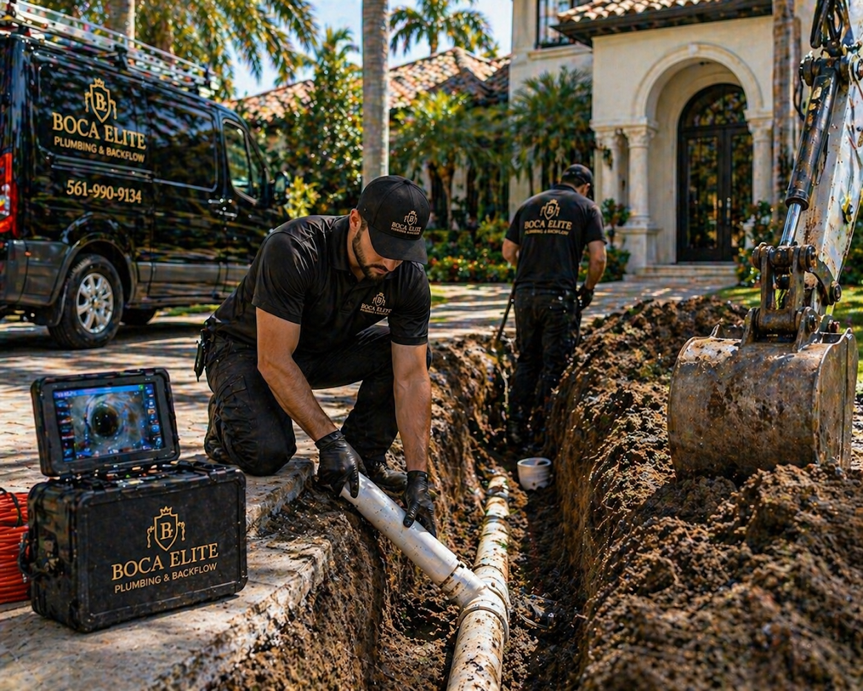 Boca Elite Emergency Plumber & Backflow Testing in Boca Raton